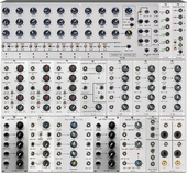 Analogue Systems RS-10 and RS-15 "Drum Machine" Touring Rack