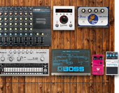 My scratchless Pedalboard
