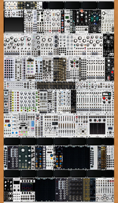 Volkskabinett 16U x 120HP (with 1U to 3U adaptor) + two Pod64x skiffs + passive routing pod + hacker pod (copy)