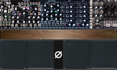 racked machinedrum (4u w/cables) lol
