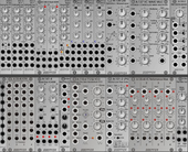 My chevroned Eurorack