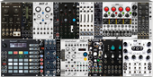 My tangled Eurorack (copy) (copy)