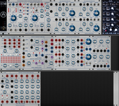 My bloodstained Eurorack