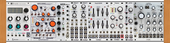 My bleached Eurorack