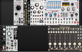My unbleached Eurorack