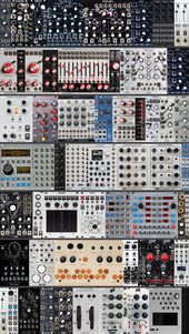 My smeary Eurorack