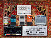 My tetchy Pedalboard
