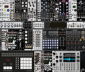 OLD ARCHIVE 4 ROWS - 7u IJ case + 3u 104hp with ESDM BITBOX BEFORE XMAS 2025