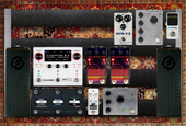 My prepared Pedalboard