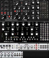 My recurved Eurorack