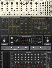 My vintage synths Eurorack