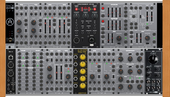 Rackbrute with delay