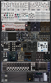 Euro 25 : 126hp 24u (Erica Synths Megarack progress)
