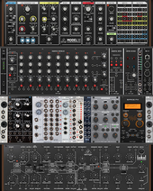 Actual Synth/Utility Rack1 (12U Rack Stand + 19" Rack Kits + Rack Ears)