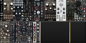 Interim oscillator / modulation satellite rack WIP