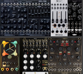 My fluted Eurorack