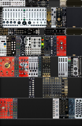 My throbby Eurorack (84hp work edition)