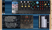My antlered Eurorack
