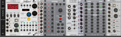 Rack #1 (Top Row) - MIDI, Clocks, Arps, Mults, Switches [Actual]