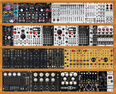 My shaded Eurorack