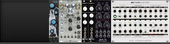 My flowered Eurorack