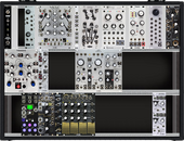 My grey Eurorack (copied from wiggler82398)