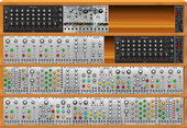 My shaded Eurorack 2