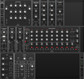 My cornered Eurorack