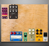 My scratchless Pedalboard
