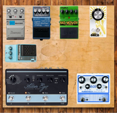My Current Guitar Pedaltray