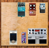 My Current Bass Pedaltray