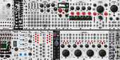 Flex osc + quad delay/resonator + rhythm generator/midi in/out