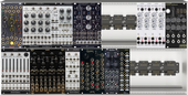 My sweptwing Eurorack