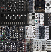 2 x 6U 104 with almost everything (one Make Noise case) (copy)