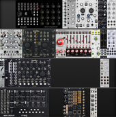 104HP6U 86HP3U Eurorack + Moog Mavis (Simple)