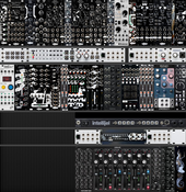 MasterILL - Current Set Up (Intellijel 104hp Performance w/ external 62hp Palette)