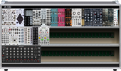 My labelled Eurorack