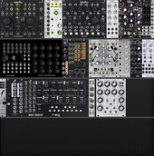 104HP6U 86HP3U Eurorack + Moog Mavis (copy)