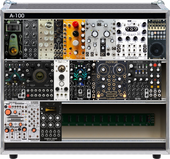 My fluted Eurorack