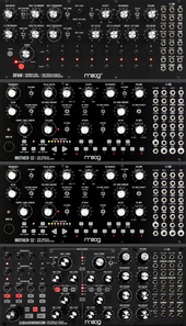 Moog 4-tier rack