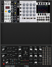 Moog 3-tier rack