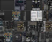 My defaced Eurorack