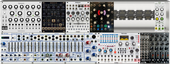 My bluish Eurorack