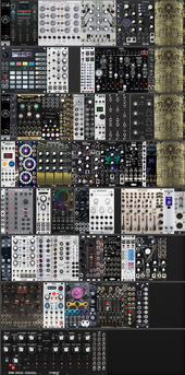 My plaided Eurorack