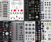 62 hp laberinttto v26 - Mono Station - Brute - Circuit- (todo el audio para parar a la circuit IN) Circuit triga bombo y plethora (beh seq sirve de ADSR)