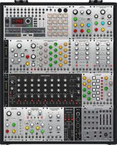 My Rack Eurorack part1