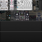 My panniered Eurorack