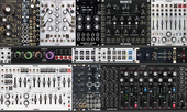 104HP 7U - performance techno (Elektron hardware sequencing and FX) Befaco case