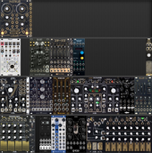 My distressed Eurorack