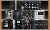 My Eurorack with  306 HP + Moog Sub 37 +  Arturia microfreak (hermod)